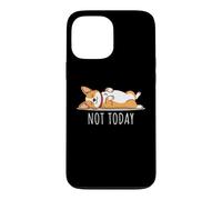 Custodia per iPhone 13 Pro Max Non oggi - Divertente Corgi Papà Corgi Mamma Corgi Amante Carino Corgi