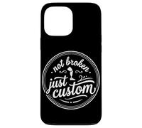 Custodia per iPhone 13 Pro Max Non rotto Solo Scherzo sulle gambe dell'amputato protesico personalizzato