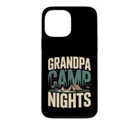 Custodia per iPhone 13 Pro Max Nonno Campeggio Notti Campfire