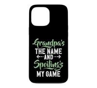 Custodia per iPhone 13 Pro Max Nonno è il nome e Spoiling is my Game New Grandpa