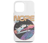 Custodia per iPhone 13 Pro Max Nope Divertente Astronauta Spazio Missione Pianeta Razzo Scienza
