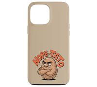Custodia per iPhone 13 Pro Max Nope-Tato Angry Grumpy Patate Amante Divertente Cibo Sarcastico