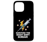 Custodia per iPhone 13 Pro Max Nurse Survived The Night Shift Scream