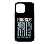 Custodia per iPhone 13 Pro Max Nurses Back The Blue I've Got Your Six - Nurse Show Support