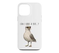 Custodia per iPhone 13 Pro Max Occhiali da sole Seagull Can I Have A Bite Humor