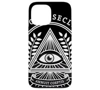 Custodia per iPhone 13 Pro Max Occhio onnivista, Dio, simbolo, piramide, Massonico