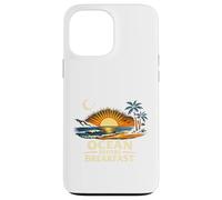 Custodia per iPhone 13 Pro Max Ocean Before Breakfast Design Spiaggia Alba Surf Lifestyle