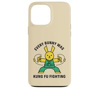 Custodia per iPhone 13 Pro Max Ogni coniglio era Kung Fu combattendo Karate Rabbit