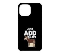 Custodia per iPhone 13 Pro Max Okapi Lover Okapi Animali Rari Animali Selvatici Amante