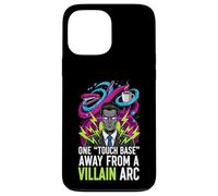 Custodia per iPhone 13 Pro Max One Touch Base Away From A Villain Arc Funny Office Humor