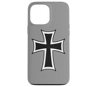 Custodia per iPhone 13 Pro Max ORDINE TEUTONIC EMBLEMA CROCE CAVALIERI TEUTONICI CROCIATE