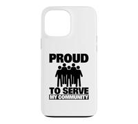 Custodia per iPhone 13 Pro Max Orgoglioso di servire il volontario della mia comunità