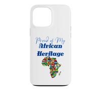 Custodia per iPhone 13 Pro Max Orgoglioso patrimonio africano cultura radici e identità design