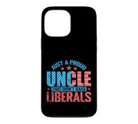 Custodia per iPhone 13 Pro Max Orgoglioso zio conservatore anti-liberale
