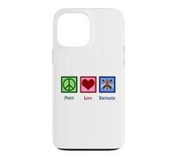Custodia per iPhone 13 Pro Max Pace Amore Procioni Carino Procione