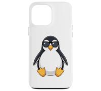 Custodia per iPhone 13 Pro Max Paffuto Cool Penguin con occhiali da sole Summer Vibes