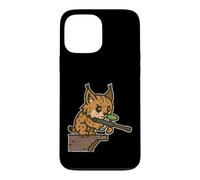 Custodia per iPhone 13 Pro Max Paintball Lynx Mascotte Cover