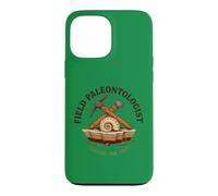 Custodia per iPhone 13 Pro Max Paleontologo di campo scavando il fossile passato