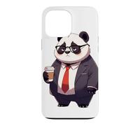Custodia per iPhone 13 Pro Max Panda del lunedì mattina