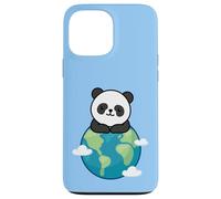 Custodia per iPhone 13 Pro Max Panda Madre Terra Giorno Divertente Per Pianeta Ambiente Amante