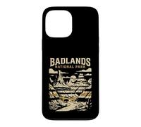 Custodia per iPhone 13 Pro Max Parco nazionale Badlands Vintage Retro Adventure Design