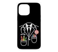 Custodia per iPhone 13 Pro Max Pastello tascabile per pediatra con lecca-lecca