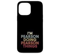Custodia per iPhone 13 Pro Max Pearson Name Pearson Personalized Name First Given
