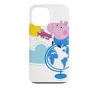 Custodia per iPhone 13 Pro Max Peppa Pig Globe Colour