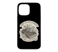 Custodia per iPhone 13 Pro Max Persi nelle storie dove fioriscono le parole Book Lover Floral