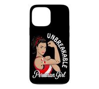 Custodia per iPhone 13 Pro Max Peruvian Girl Tee Heritage Perù Latina Donne Forti