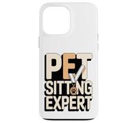 Custodia per iPhone 13 Pro Max Pet Sitting Expert Divertente pet sitter