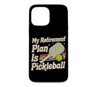 Custodia per iPhone 13 Pro Max Pickleball è il mio piano pensionistico giocatori Pickle Ball