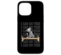 Custodia per iPhone 13 Pro Max Pilates cat Reformer Pilates Posso fare questa motivazione