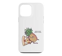 Custodia per iPhone 13 Pro Max Pineapple belongs on pizza