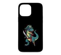 Custodia per iPhone 13 Pro Max Pirate Dinosaur T Rex - Costume pirata Buccaneer Jolly Roger
