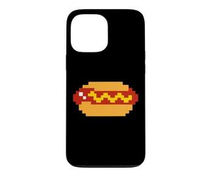Custodia per iPhone 13 Pro Max Pixel Hotdog 80s - Costume di Halloween per videogiochi