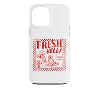 Custodia per iPhone 13 Pro Max Pizza Satan "Fresh Hell" Satan Occult Satanic Lucifer