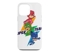Custodia per iPhone 13 Pro Max PJ Masks TV Super Team Flash