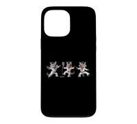 Custodia per iPhone 13 Pro Max Pop Dancing Cats: l'icona della musica rock e della cultura pop