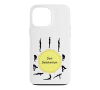 Custodia per iPhone 13 Pro Max Pose di saluto al sole