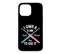 Custodia per iPhone 13 Pro Max Possiedo un 9 mm e so come usarlo - uncinetto all'uncinetto