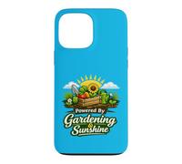 Custodia per iPhone 13 Pro Max Powered By Gardening and Sunshine Funny