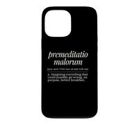 Custodia per iPhone 13 Pro Max Premeditatio Malorum Definizione latina Filosofia antica