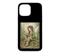 Custodia per iPhone 13 Pro Max Prenota Fairy Elf Fantasy Reading Cottagecore Bookworm