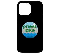 Custodia per iPhone 13 Pro Max Priest Lake Idaho ID Nature Vacation Design