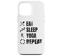 Custodia per iPhone 13 Pro Max Programma giornaliero di yoga Esercizio di yoga
