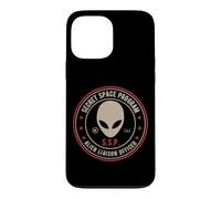 Custodia per iPhone 13 Pro Max Programma spaziale segreto/Ufficiale di collegamento con gli alieni Insignia