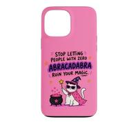 Custodia per iPhone 13 Pro Max Proteggi il tuo gatto magico