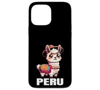 Custodia per iPhone 13 Pro Max Proud Peruvian Llama Parade: Cultural Peru Pride Souvenir