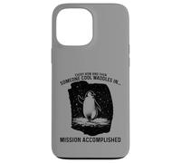 Custodia per iPhone 13 Pro Max Qualcuno Cool Waddles In Penguin Confidence